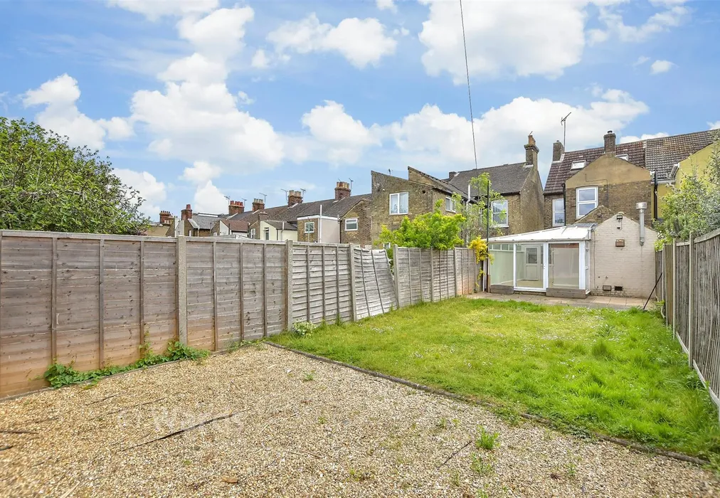 Rear Garden - Park Road, Sittingbourne, Kent - Wards of Kent