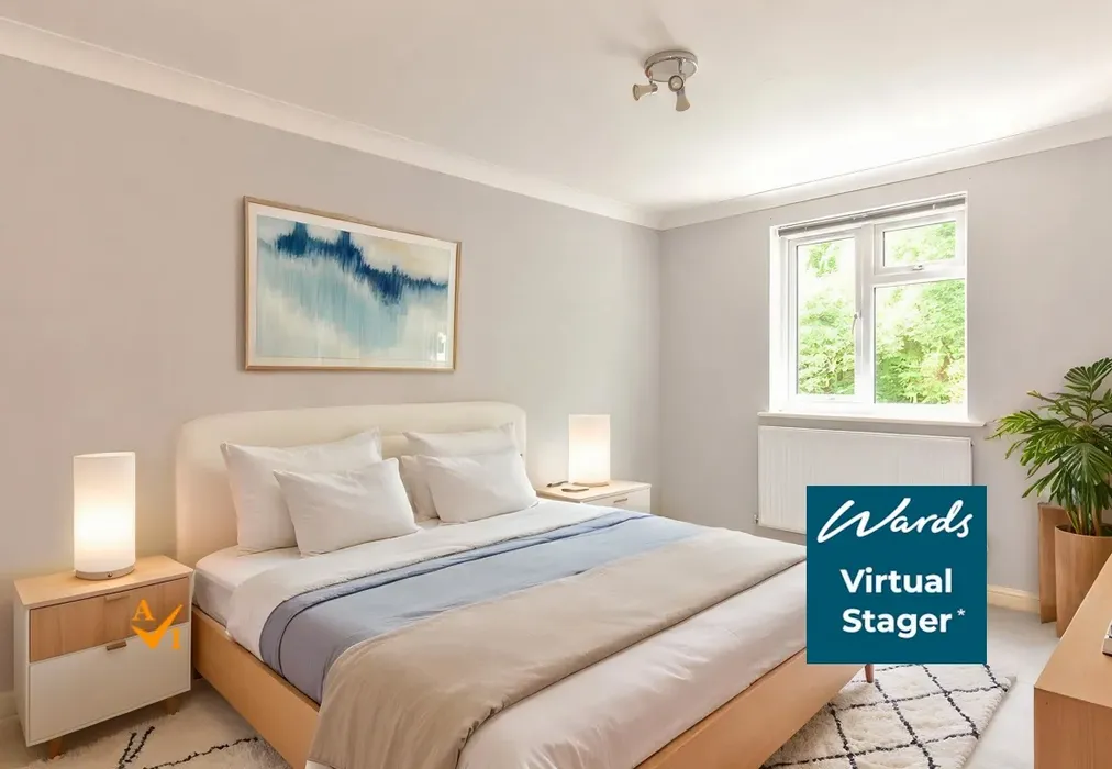 Bedroom 1 (Nordic style) - Florin Drive, Rochester, Kent - Wards of Kent