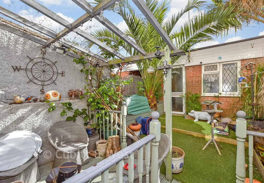 Rear Garden - Hester Road, Southsea, Hampshire - Wards of Kent