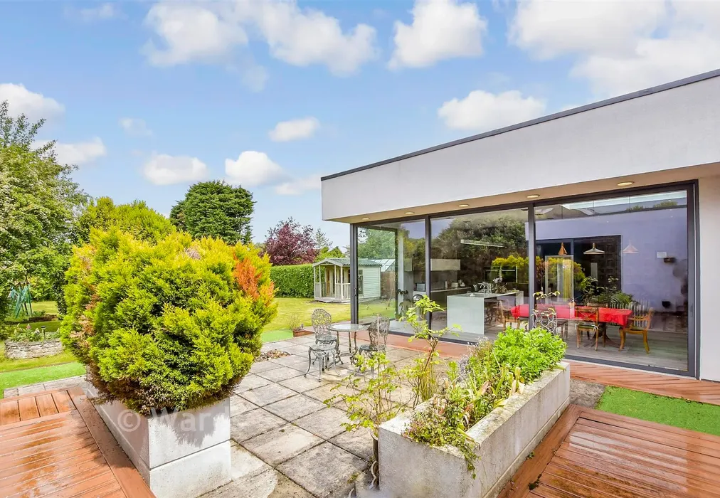 Patio / Decking - Rushetts Road, West Kingsdown, Sevenoaks, Kent - Wards of Kent