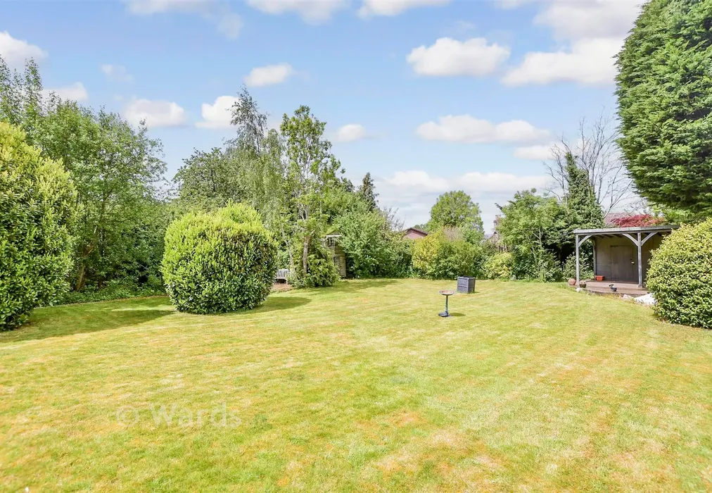 Rear Garden - Rushetts Road, West Kingsdown, Sevenoaks, Kent - Wards of Kent