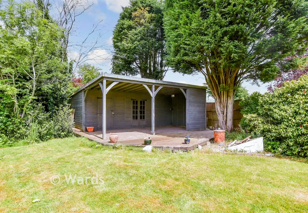 Rear Garden - Rushetts Road, West Kingsdown, Sevenoaks, Kent - Wards of Kent