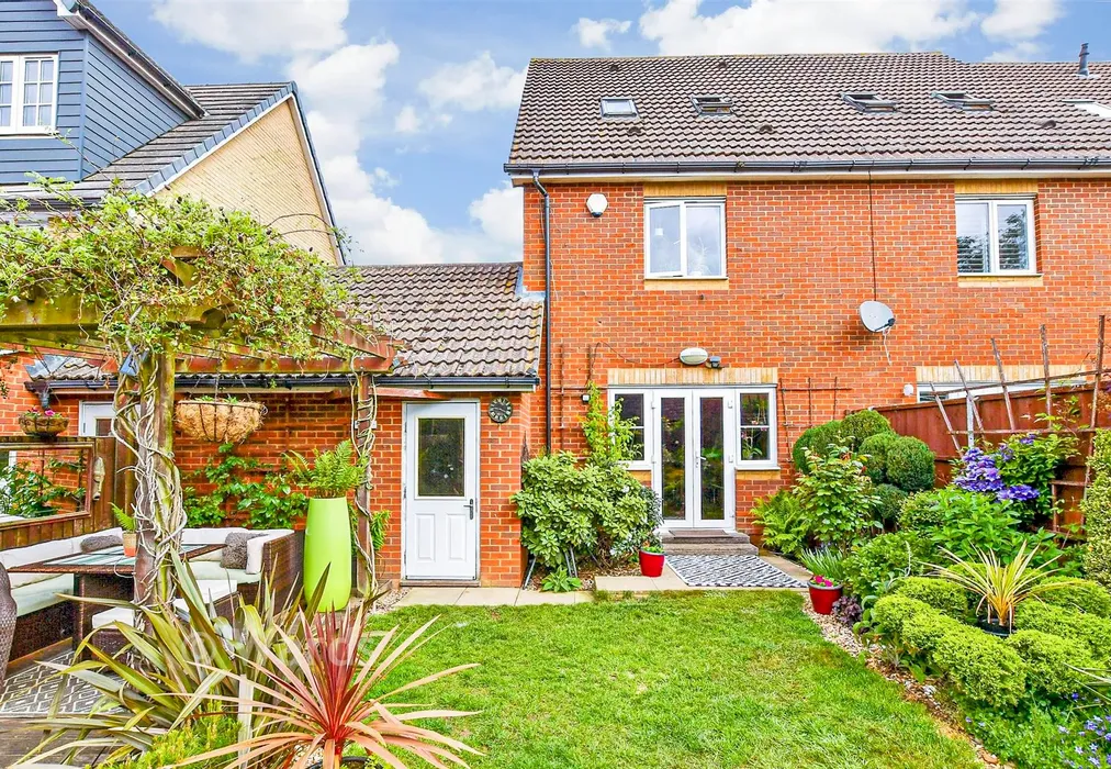 Rear Elevation - Thomas Rider Way, Boughton Monchelsea, Maidstone, Kent - Wards of Kent