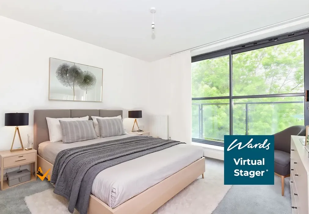 Bedroom 2 (Nordic style) - Clifford Way, Maidstone, Kent - Wards of Kent