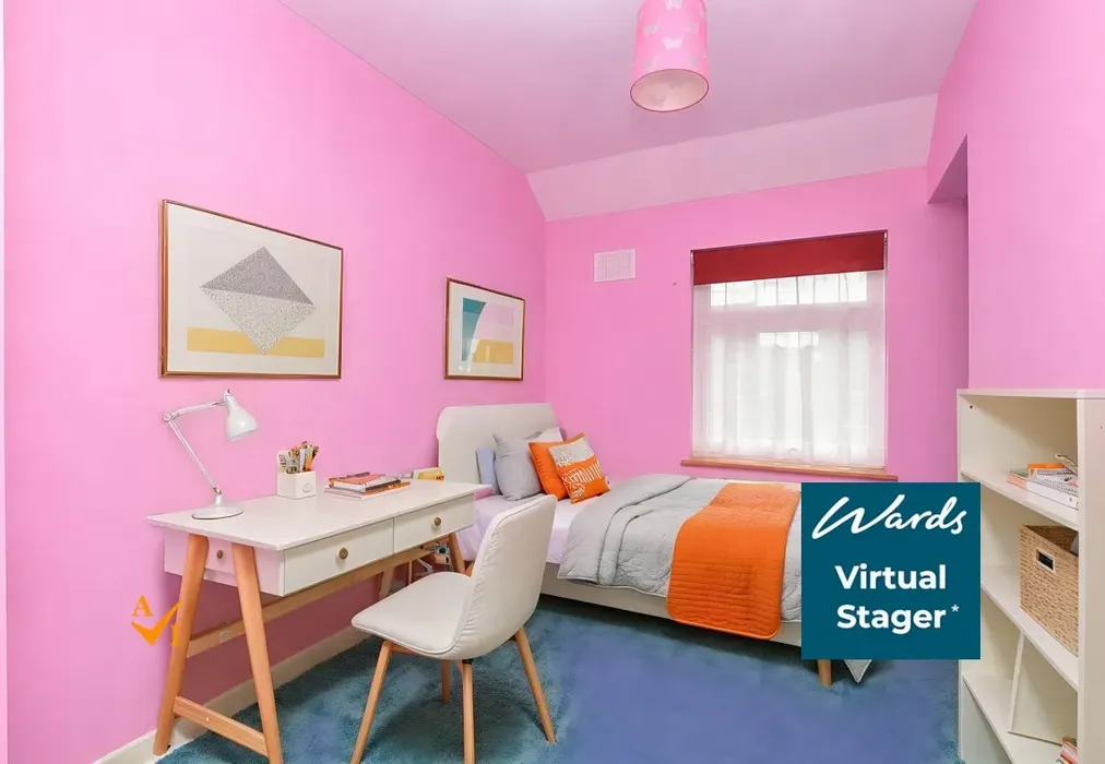 Bedroom 3 (Contemporary style) - Blenheim Road, Sittingbourne, Kent - Wards of Kent