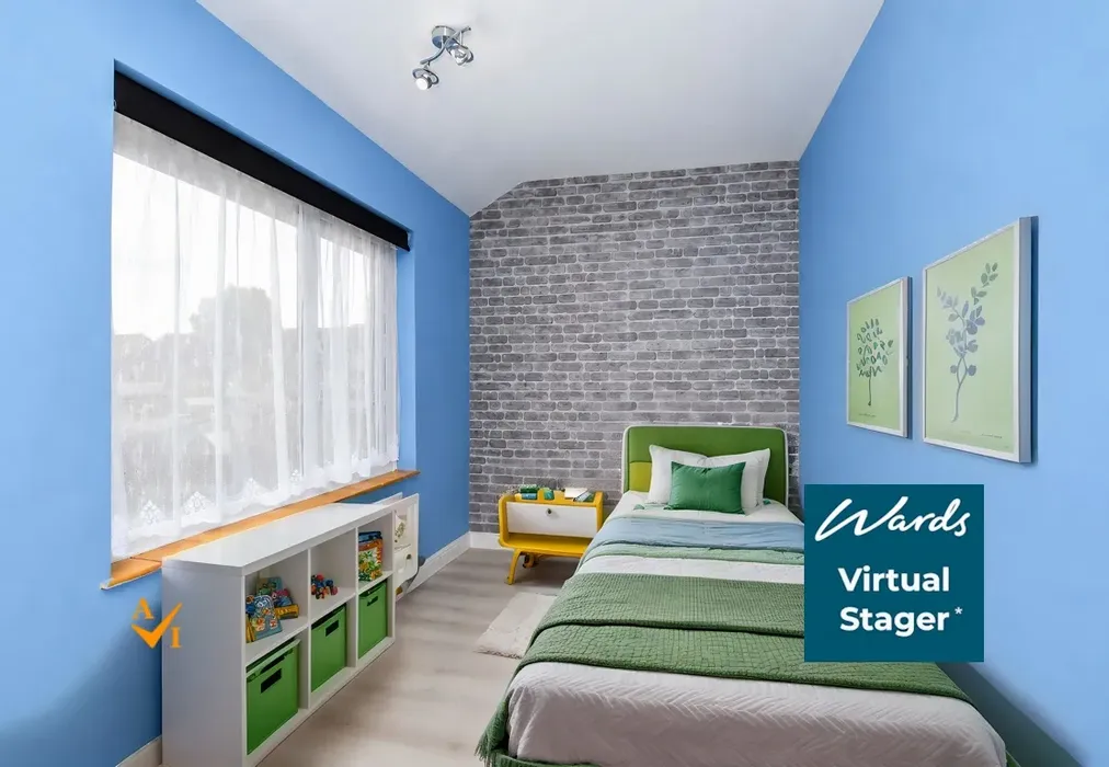Bedroom 2 (Nordic style) - Blenheim Road, Sittingbourne, Kent - Wards of Kent