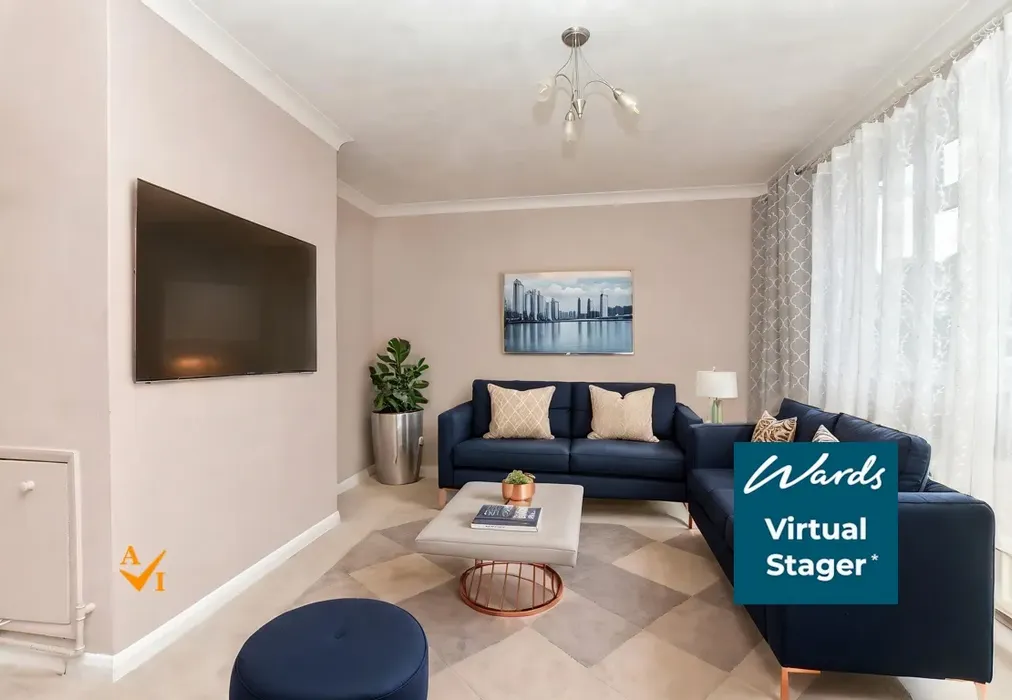 Lounge (Modern style) - Blenheim Road, Sittingbourne, Kent - Wards of Kent