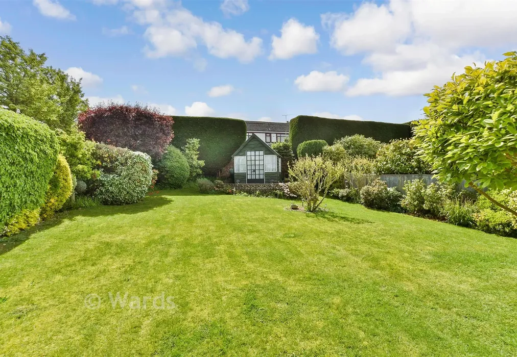 Rear Garden - Brompton Farm Road, Strood, Rochester, Kent - Wards of Kent