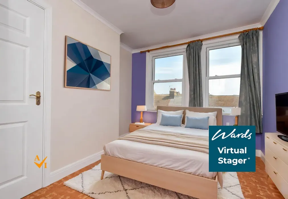 Bedroom 4 (Nordic style) - Crescent Road, Westbrook, Margate, Kent - Wards of Kent