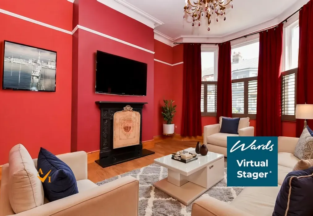 Lounge (Modern style) - Crescent Road, Westbrook, Margate, Kent - Wards of Kent