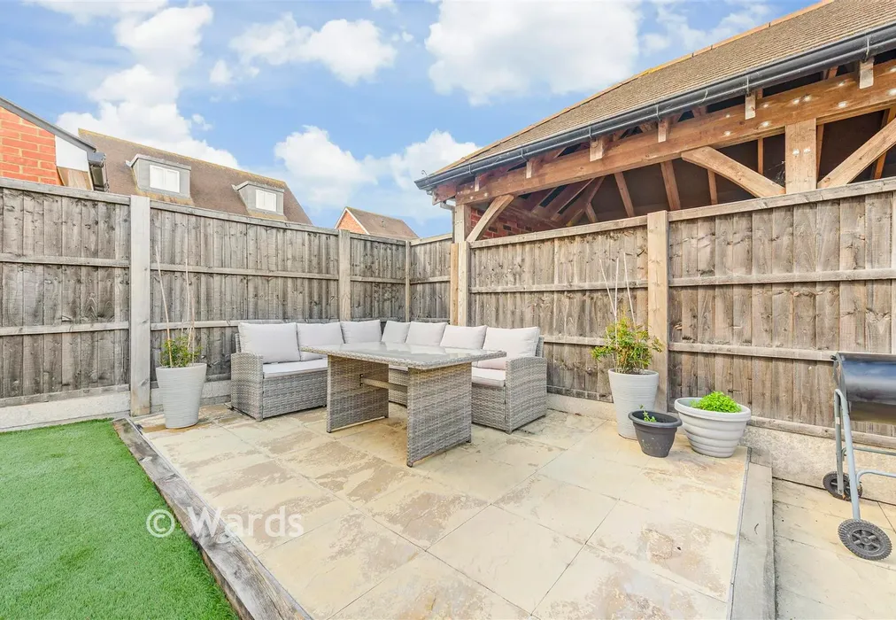 Patio / Decking - Village Road, Wouldham, Rochester, Kent - Wards of Kent
