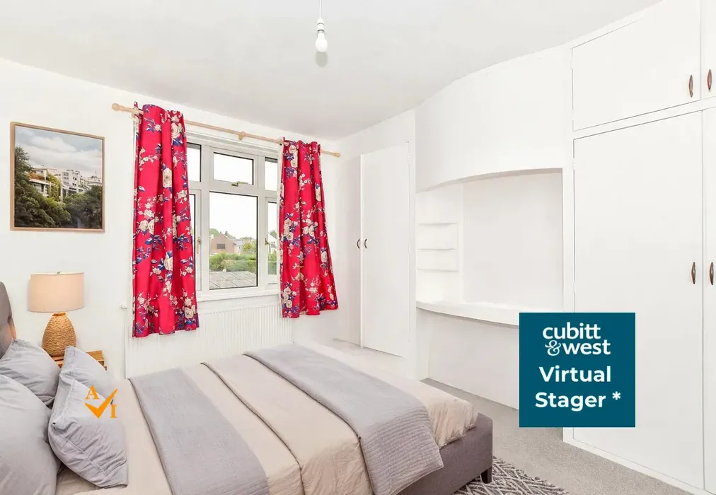 Bedroom 2 (Contemporary style) - Orchard Avenue, Chichester, West Sussex - Wards of Kent
