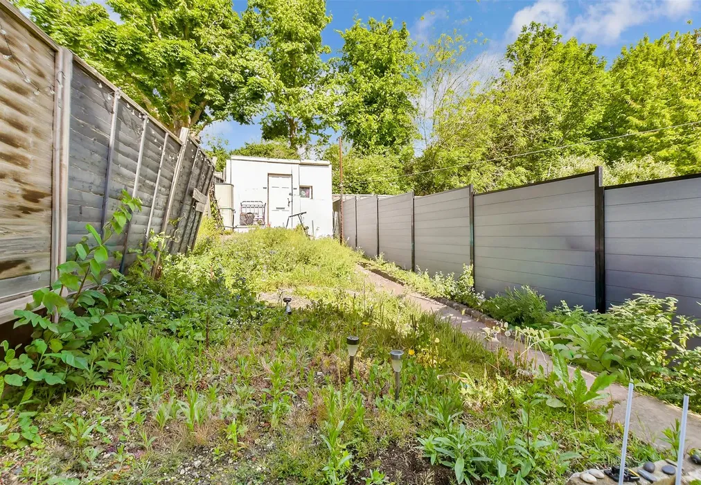 Rear Garden - Mount Road, Chatham, Kent - Wards of Kent