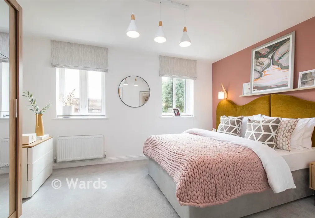 Show Home Bedroom 1 - The Cliffmere, Wellington Gardens, Cross Road, Walmer, Kent - Wards of Kent