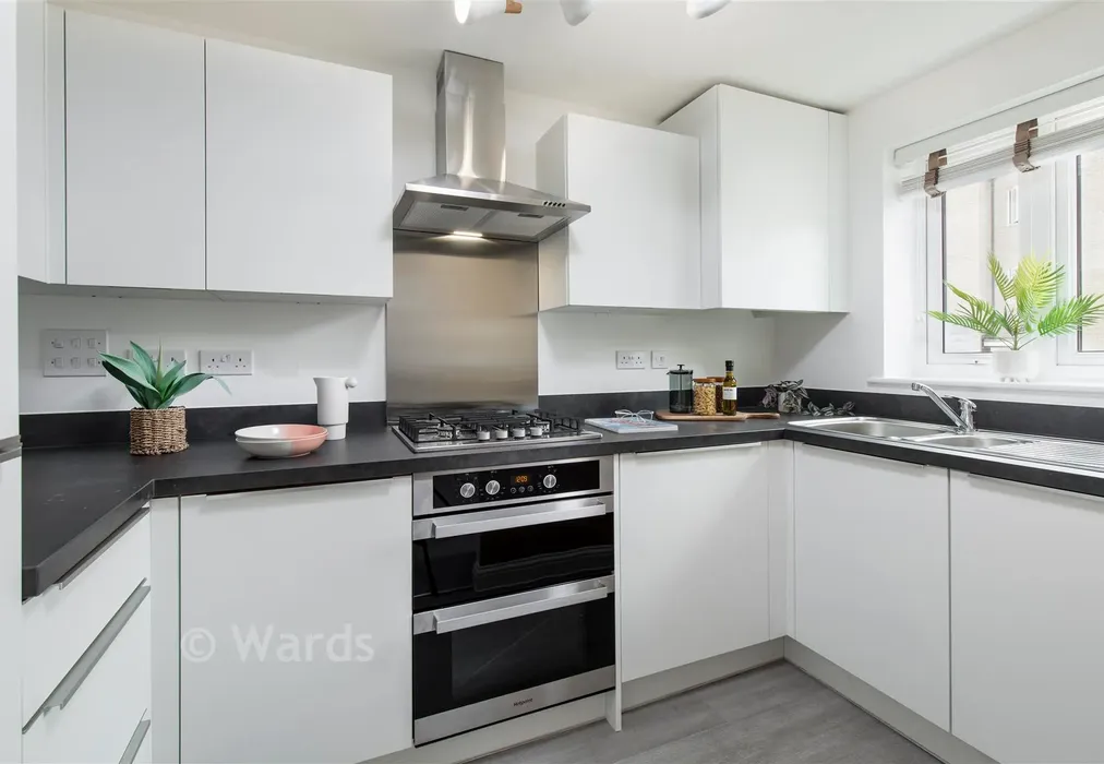 Show Home Kitchen - The Cliffmere, Wellington Gardens, Cross Road, Walmer, Kent - Wards of Kent