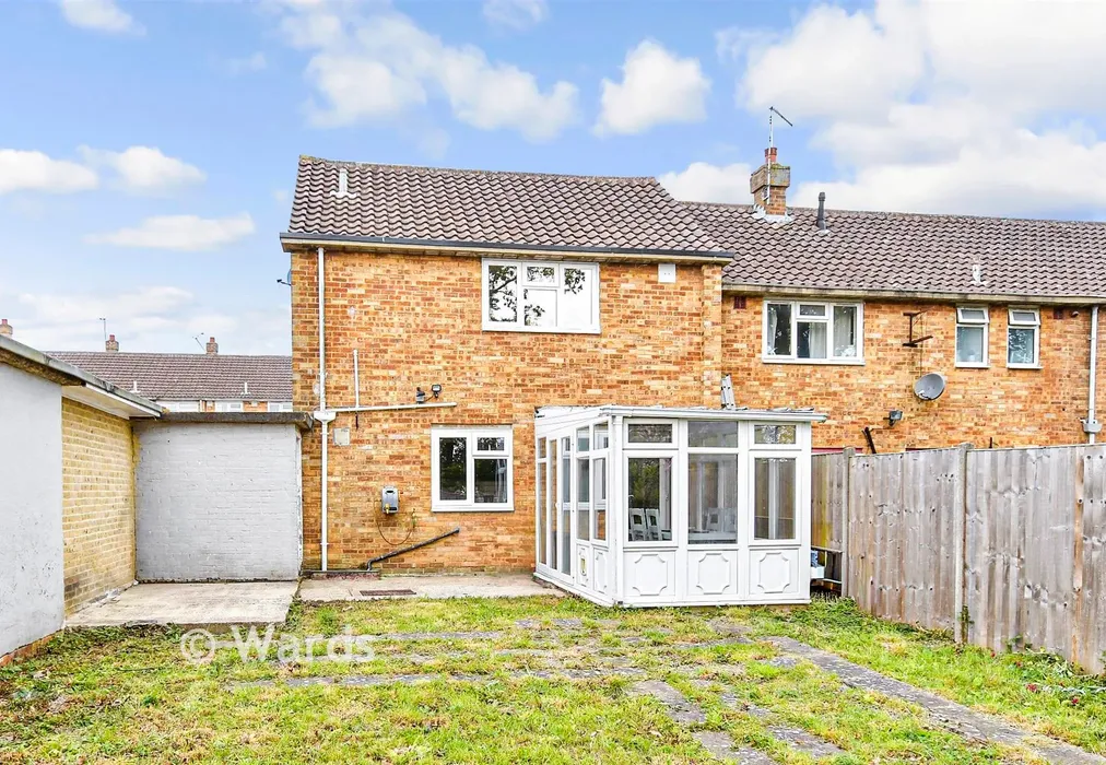 Rear Elevation - Silverweed Road, Walderslade, Chatham, Kent - Wards of Kent