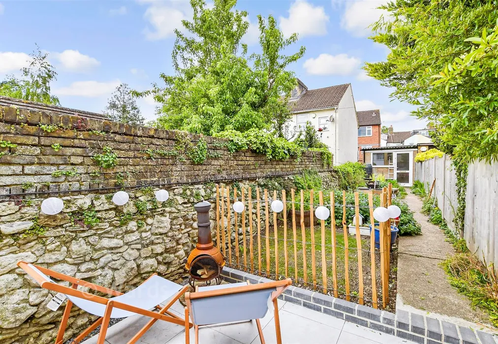 Rear Garden - Victoria Street, Maidstone, Kent - Wards of Kent