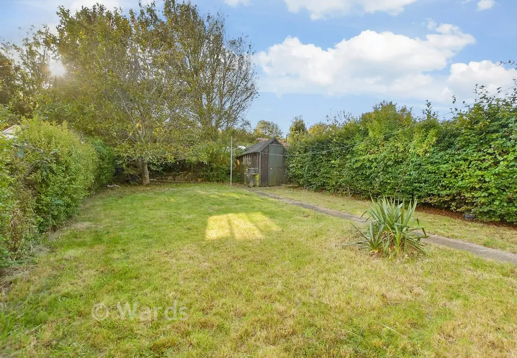 Rear Garden - Old Folkestone Road, Aycliffe, Dover, Kent - Wards of Kent