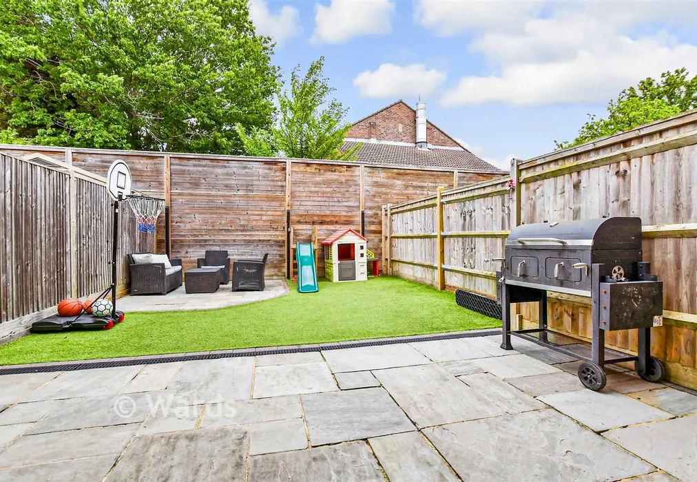 Rear Garden - Sephton Close, Aylesford, Kent - Wards of Kent