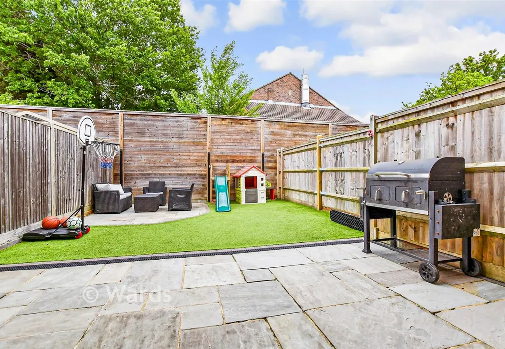 Rear Garden - Sephton Close, Aylesford, Kent - Wards of Kent