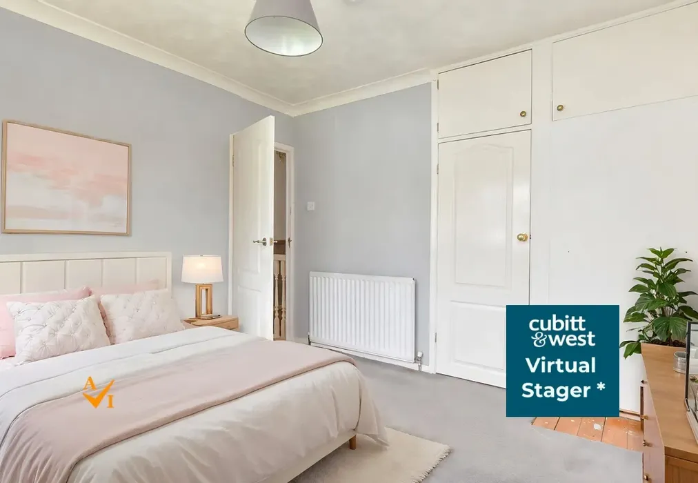 Bedroom 1 (Contemporary style) - Batemans Road, Woodingdean, Brighton, East Sussex - Wards of Kent