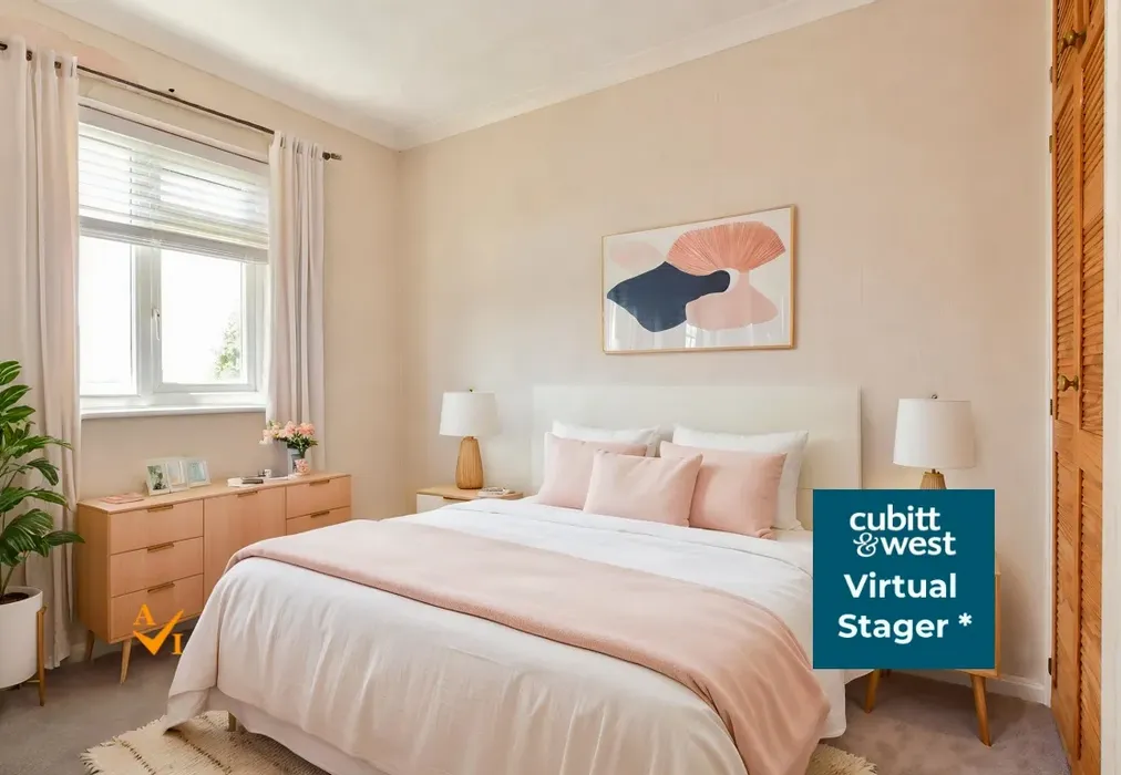 Bedroom 2 (Contemporary style) - Batemans Road, Woodingdean, Brighton, East Sussex - Wards of Kent