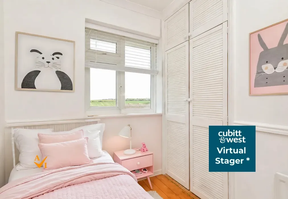 Bedroom 3 (Contemporary style) - Batemans Road, Woodingdean, Brighton, East Sussex - Wards of Kent