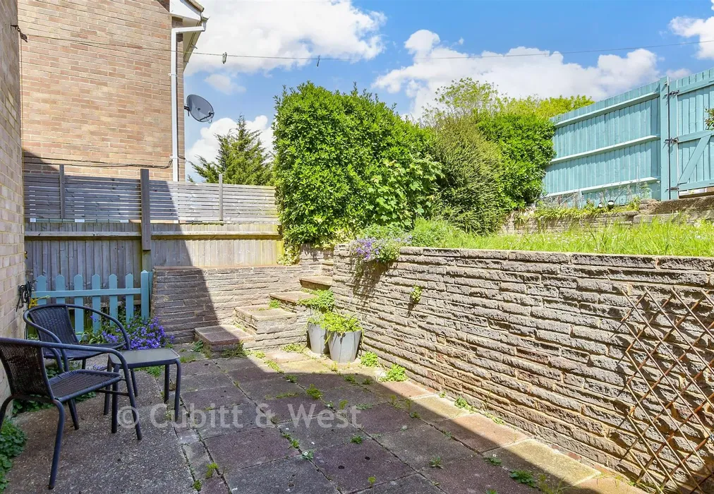 Rear Garden - Batemans Road, Woodingdean, Brighton, East Sussex - Wards of Kent