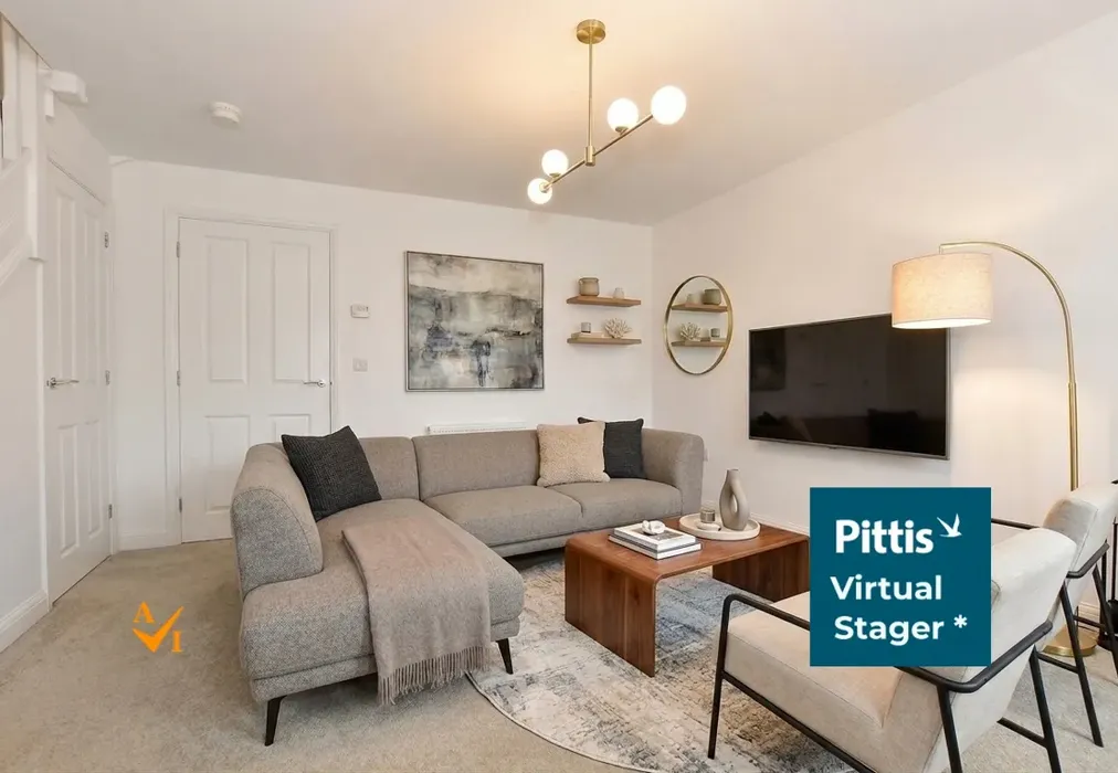 Lounge (Contemporary style) - Cromwell Avenue, East Cowes, Isle of Wight - Wards of Kent