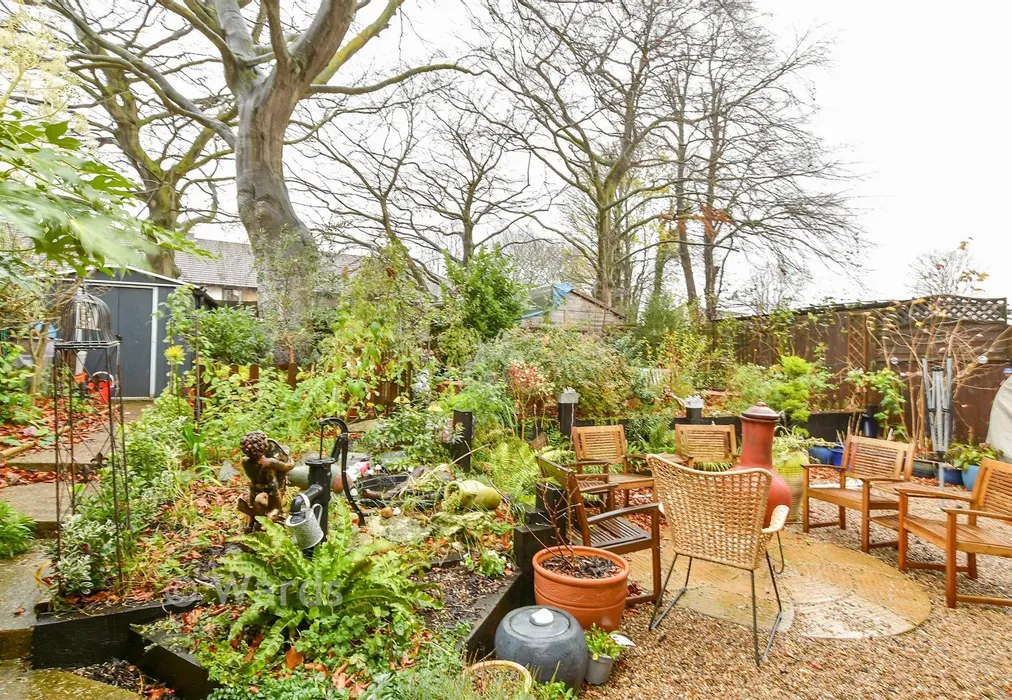 Rear Garden - Rudyard Close, Woodingdean, Brighton, East Sussex - Wards of Kent