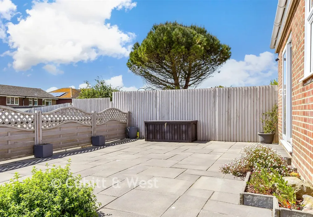 Patio / Decking - Rudyard Close, Woodingdean, Brighton, East Sussex - Wards of Kent