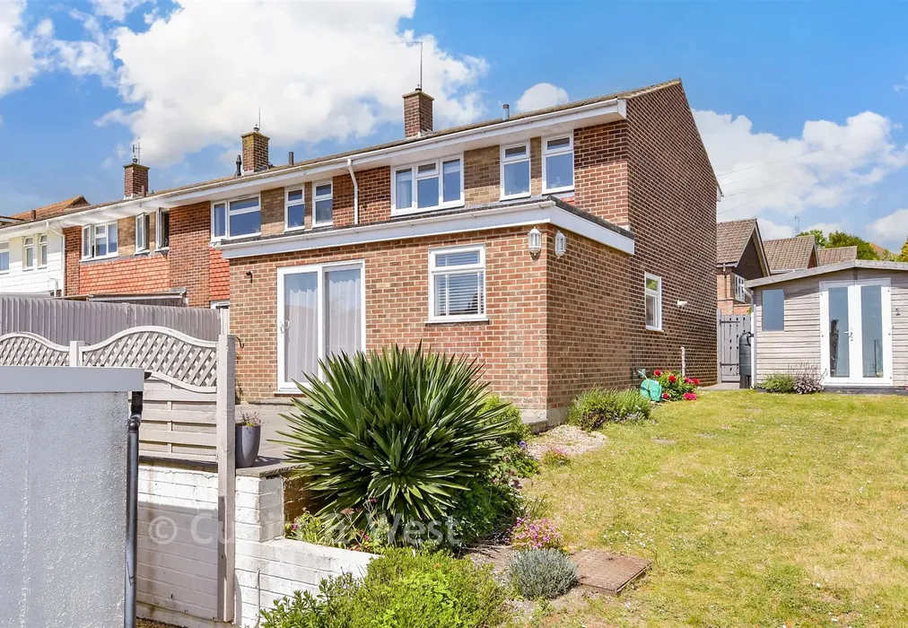 Rear Elevation - Rudyard Close, Woodingdean, Brighton, East Sussex - Wards of Kent