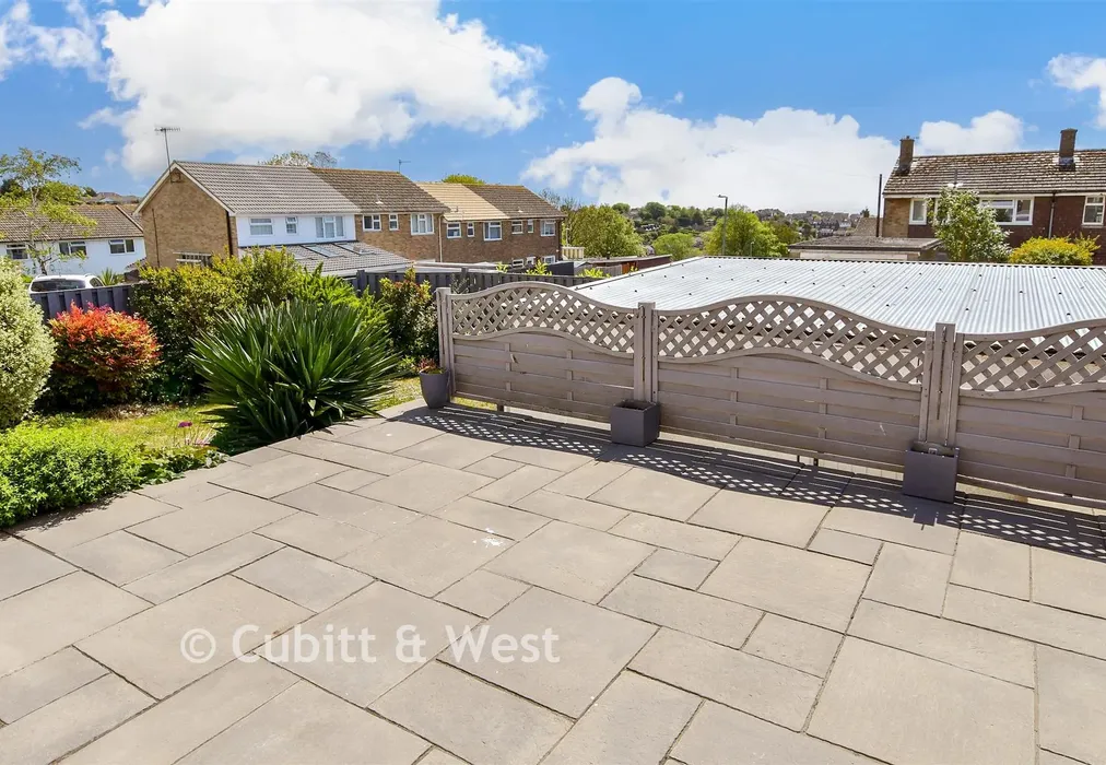 Patio / Decking - Rudyard Close, Woodingdean, Brighton, East Sussex - Wards of Kent