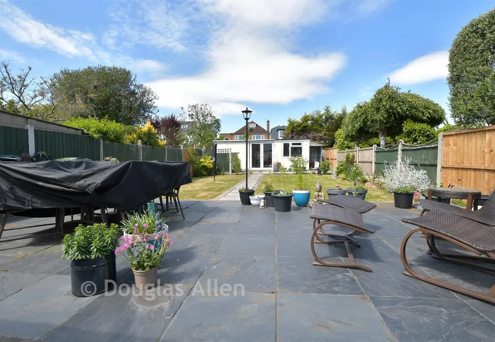 Rear Garden - Grosvenor Drive, Hornchurch, Essex - Wards of Kent