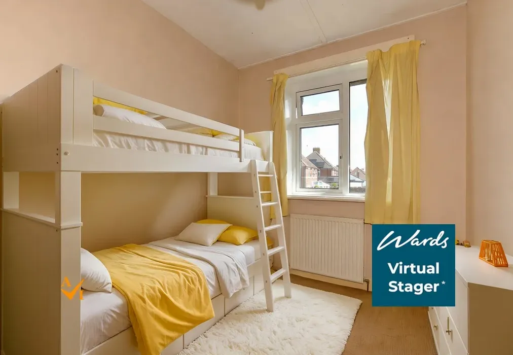 Bedroom 3 (Nordic style) - Deansway Avenue, Sturry, Canterbury, Kent - Wards of Kent