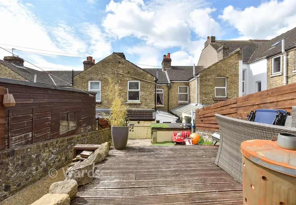 Rear Garden - Heathfield Avenue, Dover, Kent - Wards of Kent