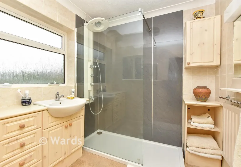 Shower Room - Lords Wood Lane, Lords Wood, Chatham, Kent - Wards of Kent