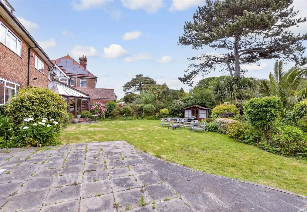 Rear Garden - Dover Road, Walmer, Kent - Wards of Kent