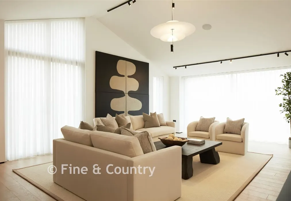 Show Home Lounge - Hartdene Barns, Hartfield Road, Cowden, Kent - Wards of Kent