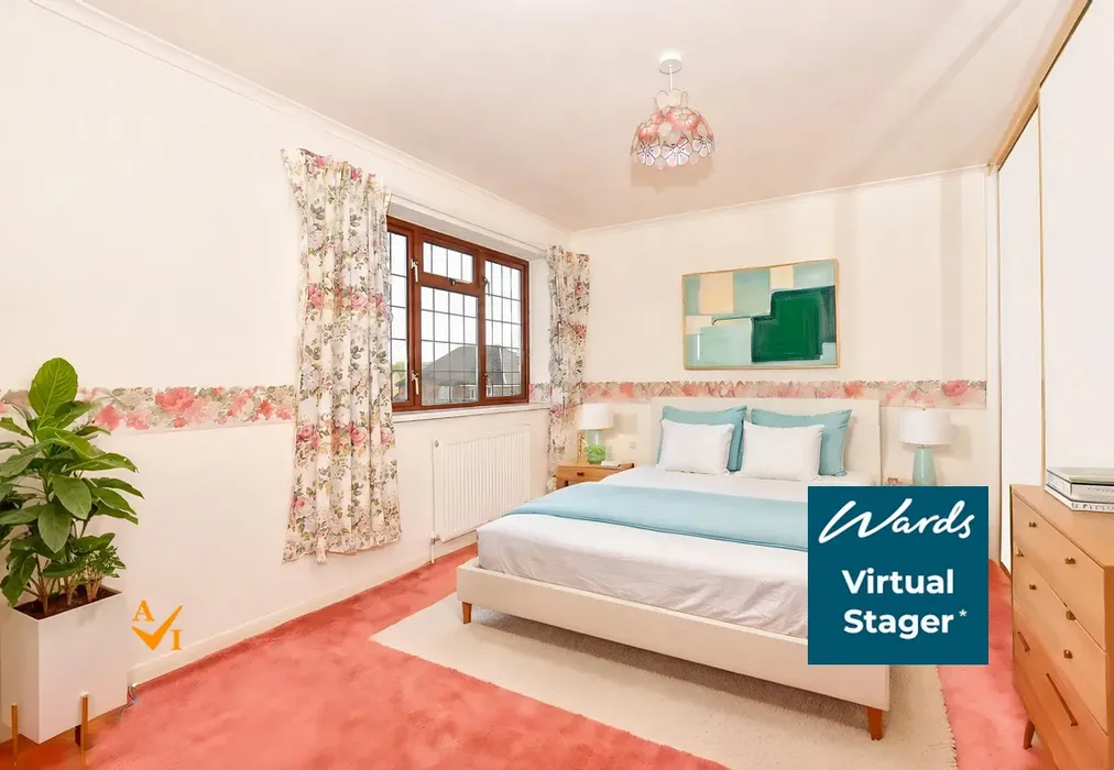 Bedroom 2 (Modern style) - Hollow Lane, Snodland, Kent - Wards of Kent