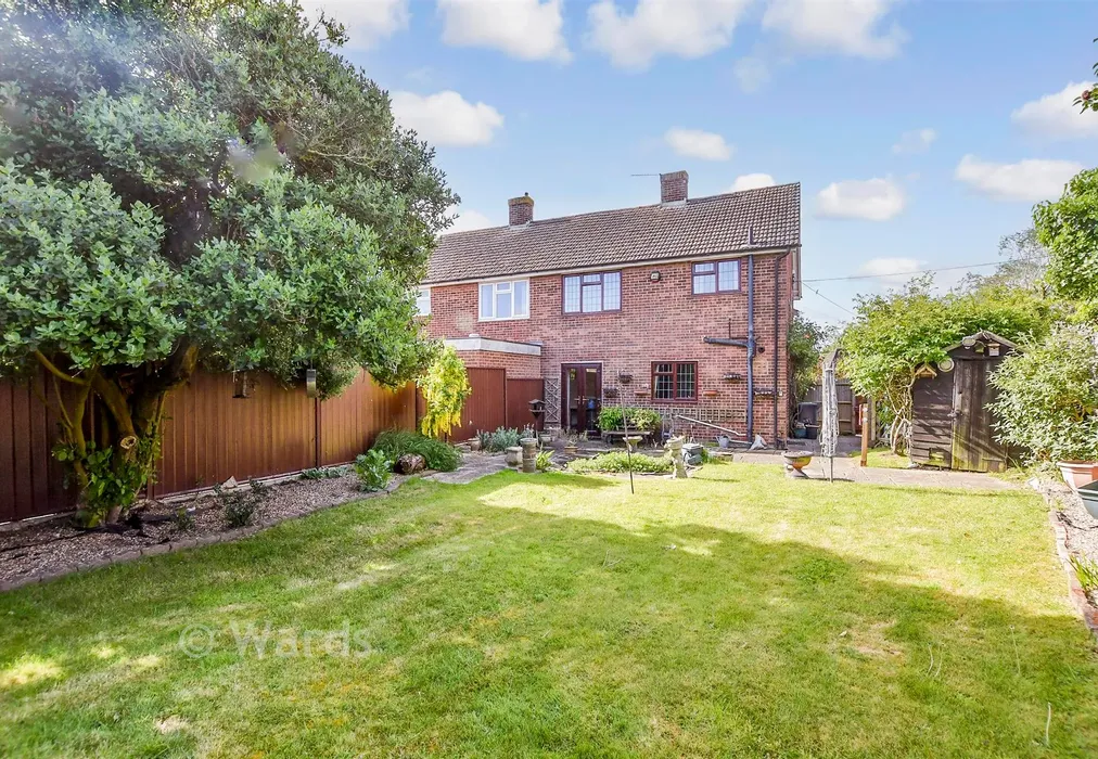 Rear Garden - Hollow Lane, Snodland, Kent - Wards of Kent