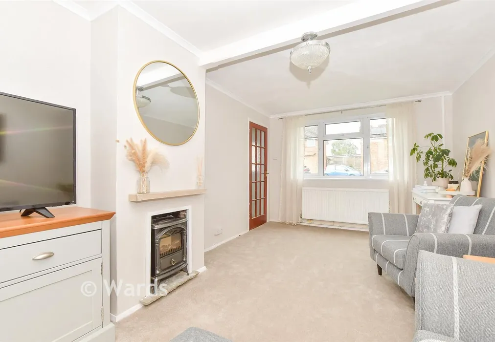 Living Room - Sparkes Wood Avenue, Rolvenden, Cranbrook, Kent - Wards of Kent