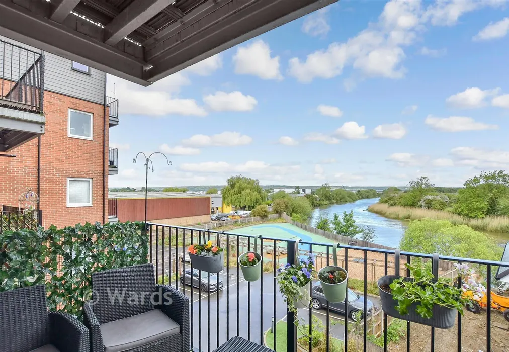 Balcony - Mill Hall, Aylesford, Kent - Wards of Kent