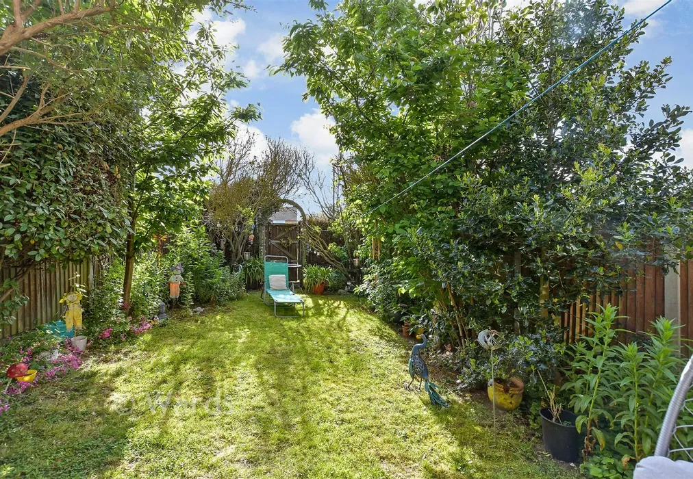 Rear Garden - Cowley Rise, Margate, Kent - Wards of Kent