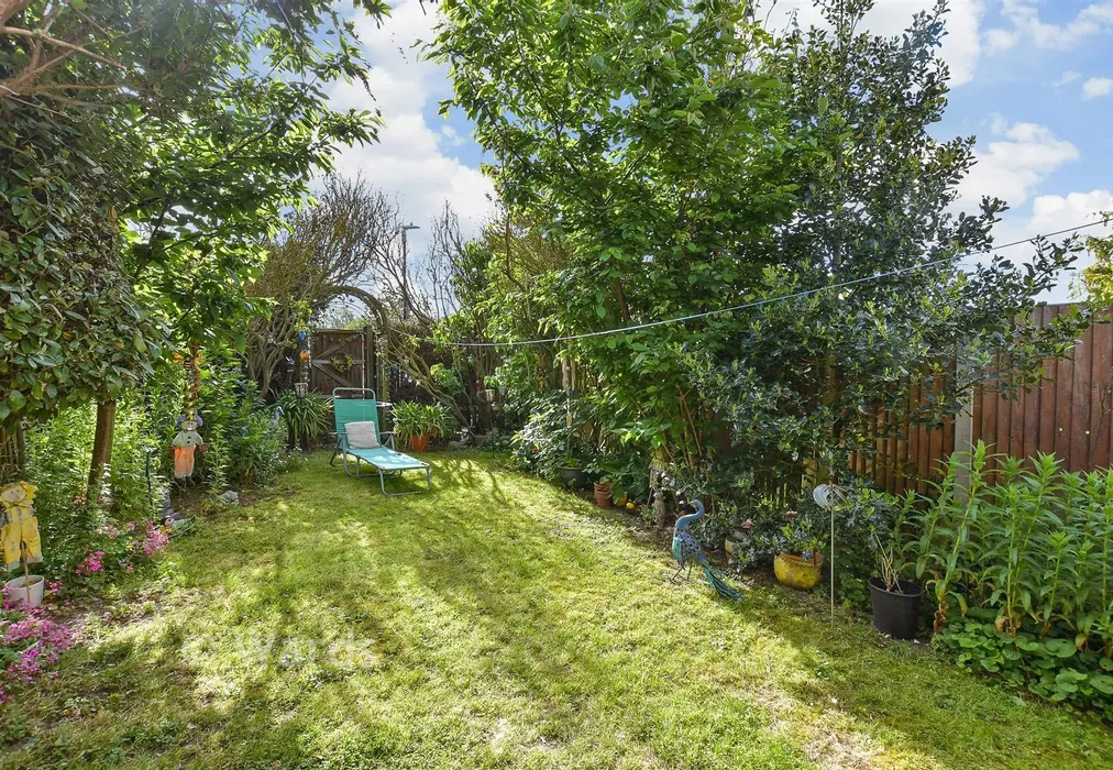 Rear Garden - Cowley Rise, Margate, Kent - Wards of Kent