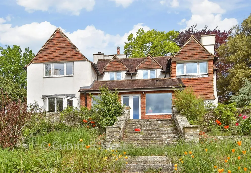 Rear Elevation - Ranscombe Lane, Glynde, East Sussex - Wards of Kent