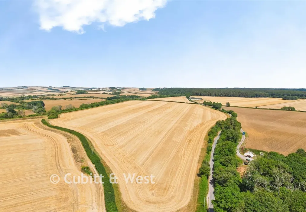 Drone Photo - Council Cottages, Warningcamp, West Sussex - Wards of Kent