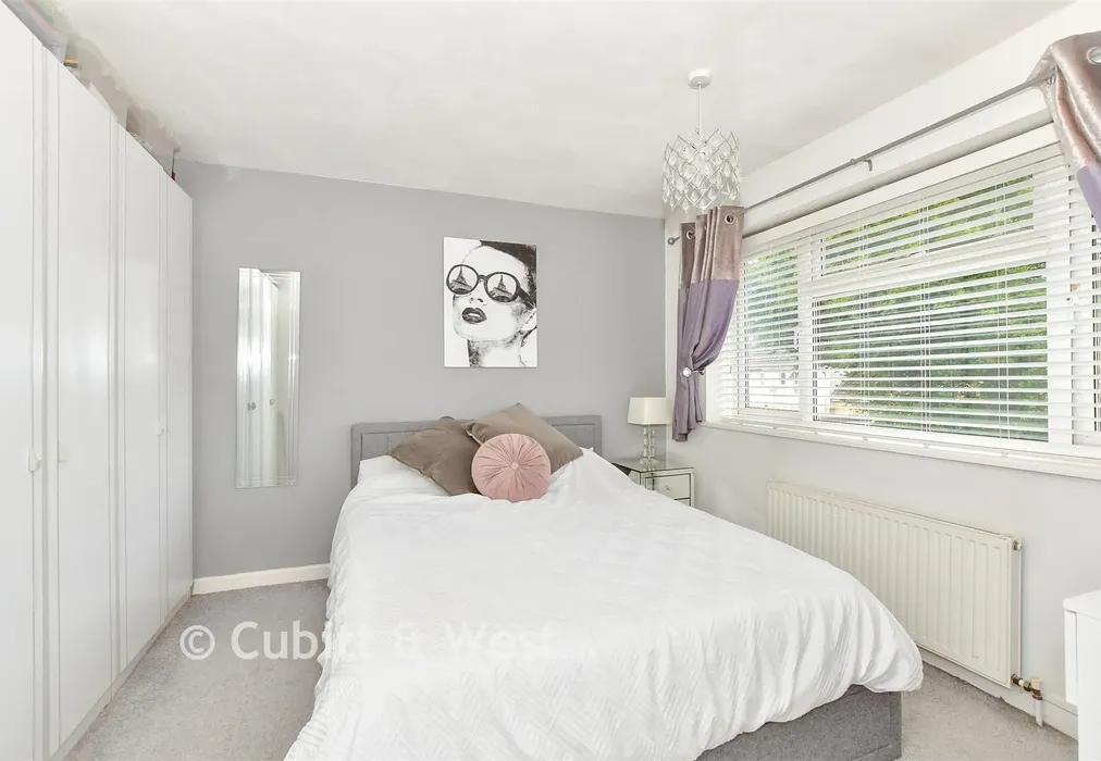 Bedroom 1 - Albretia Avenue, Cowplain, Waterlooville, Hampshire - Wards of Kent