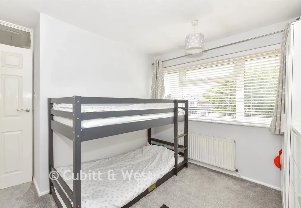 Bedroom 2 - Albretia Avenue, Cowplain, Waterlooville, Hampshire - Wards of Kent