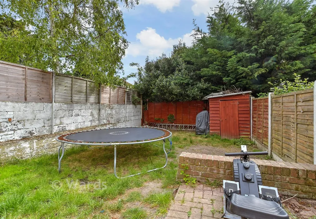 Rear Garden - Bournemouth Drive, Herne Bay - Wards of Kent
